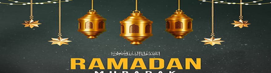 رمضان مبارك قالب تصميم PSD بوستر اعلاني و منشور لوسائل التواصل الاجتماعي 3D ثلاثي الأبعاد .رمضان يعتبر واحدًا من الأحداث الدينية والاجتماعية في العالم الإسلامي،