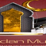 تصميم قالب PSD رمضان مبارك بتصميم إسلامي للتسويق على السوشيال ميديا