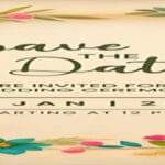 تصميم PSD Wedding invitation مميز قابل للتعديل