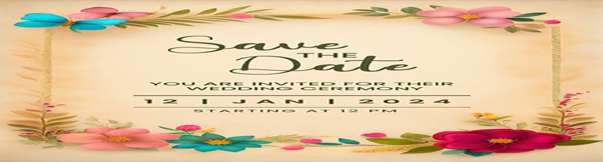 تصميم PSD Wedding invitation مميز قابل للتعديل تصميم PSD Wedding invitation مميز قابل للتعديل