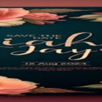 بطاقات تهنئة لدعوة الزفاف بأسلوب مميز و عصري
