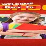 تصميم PSD منشور للفيسبوك عن دخول التلاميذ للمدارس