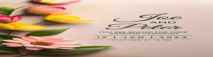 تصميم فخم لكارت دعوة زفاف بصيغة PSD تصميم فخم لكارت دعوة زفاف بصيغة PSD
