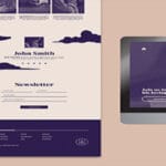 قالب PSD ui / ux لتصميم موقع اسلامي