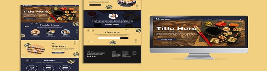 تصميم مشروع ui / ux لمطعم خاص بوجبة السوشي تصميم مشروع ui / ux لمطعم خاص بوجبة السوشي