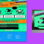 مشروع موقع كرة قدم احترافي تصميم ui / ux