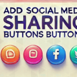 Obtaining share button for social media